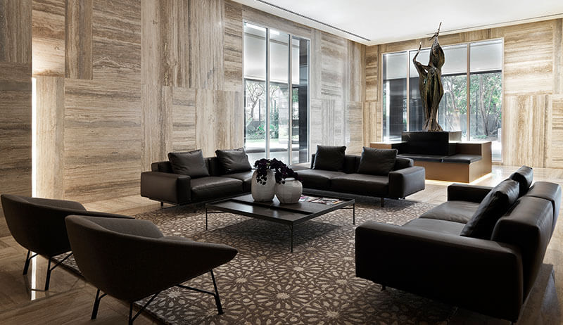 Trump Towers Entrance Lobby
